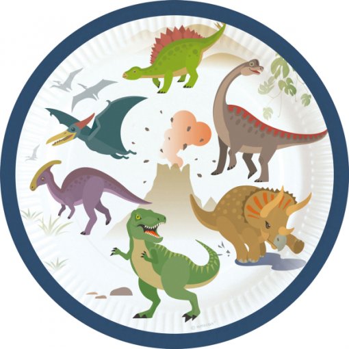 Pratos de Dinossauros