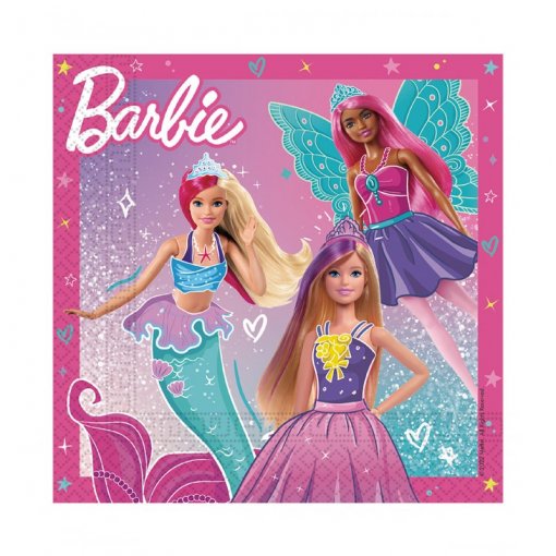 Guardanapos Barbie 33cm