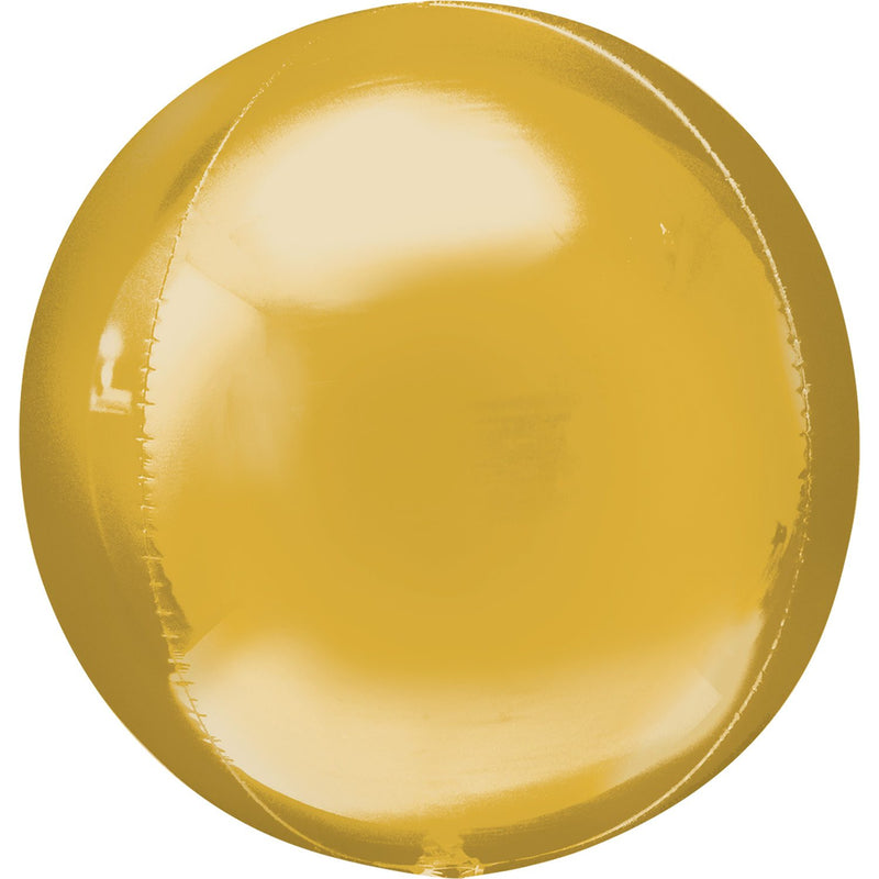Balão Foil Orbz Dourado