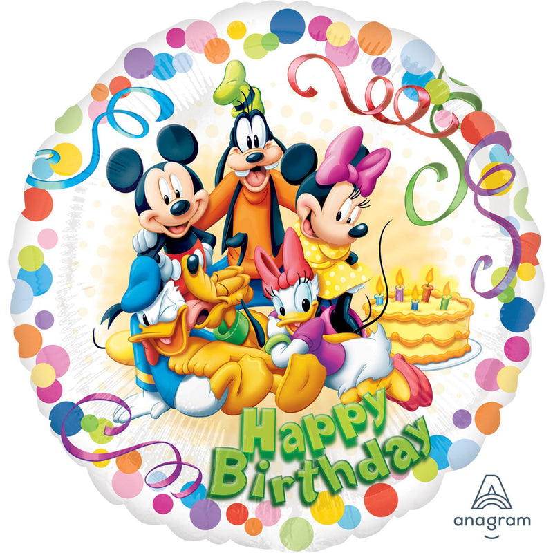 Balão Foil Mickey & Friends Party 17"