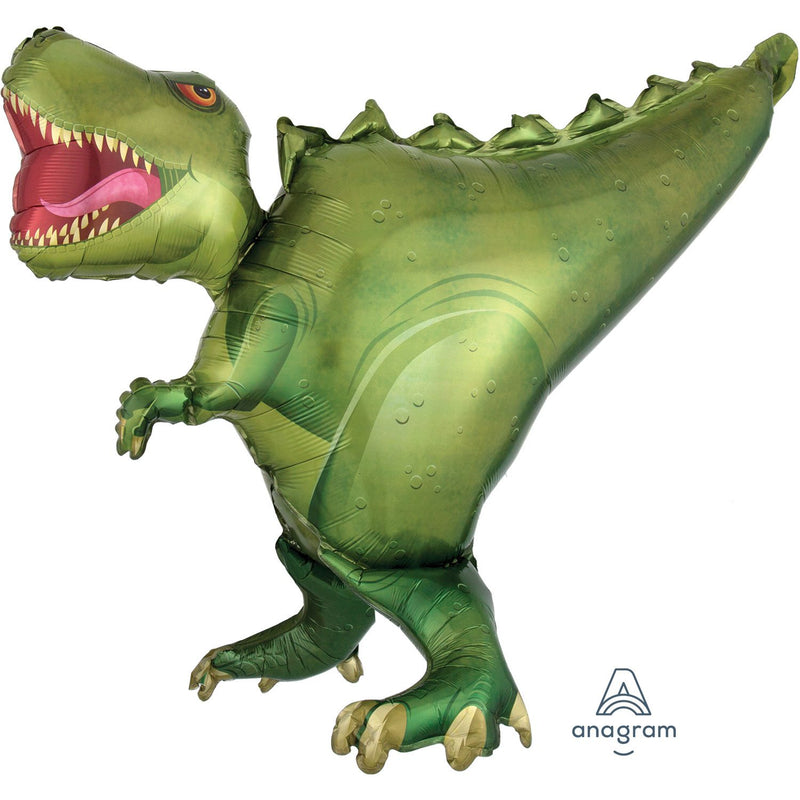 Balão Foil UltraShape Dinossauro T-Rex 36"