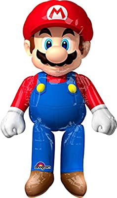 Balão Foil Airwalker XL Super Mario